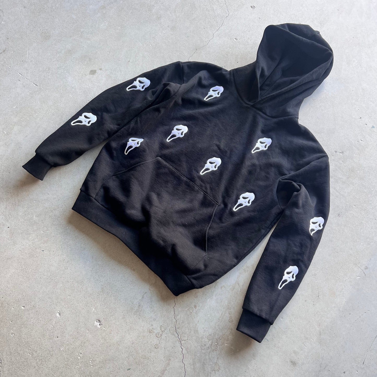 Scream Custom hoodie - Embroidered