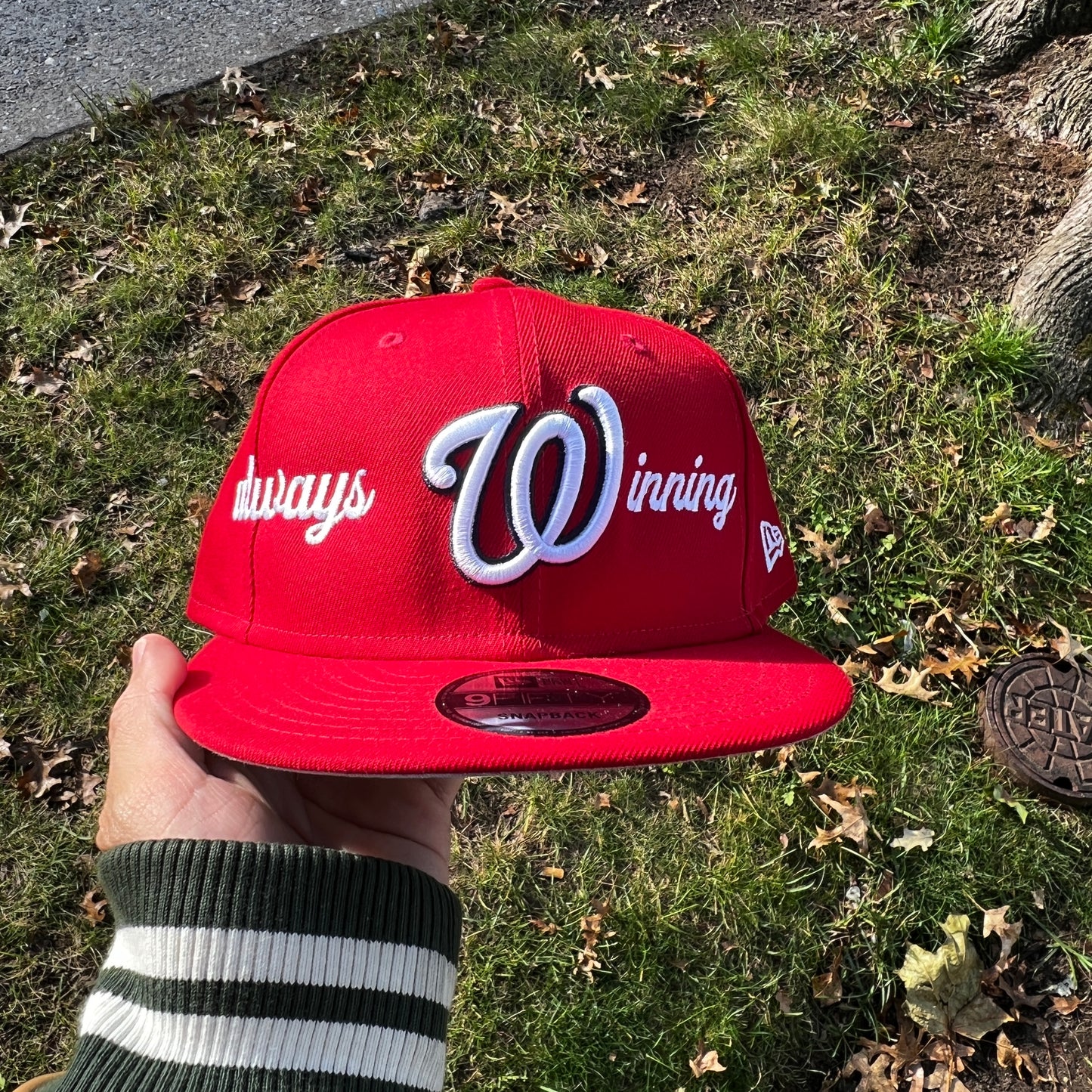 Always Winning Washington New Era Hat Snapback