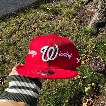 Always Winning Washington New Era Hat Snapback