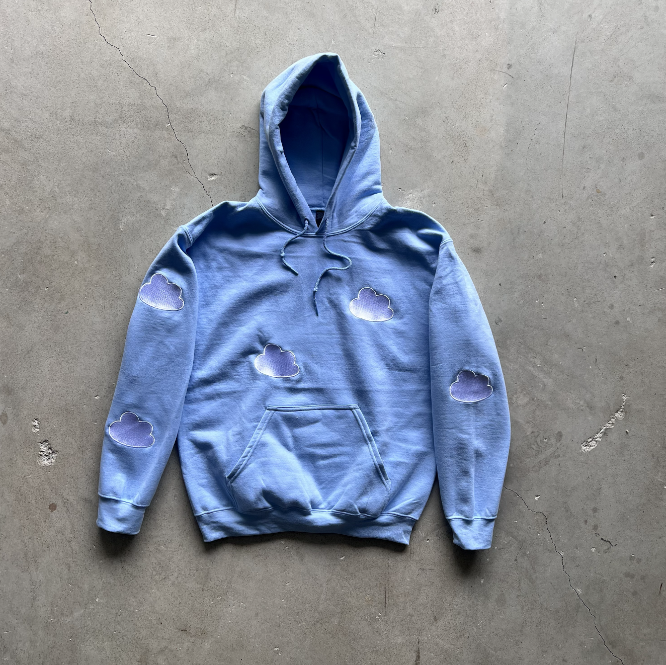 Clouds 5 Spot Hoodie