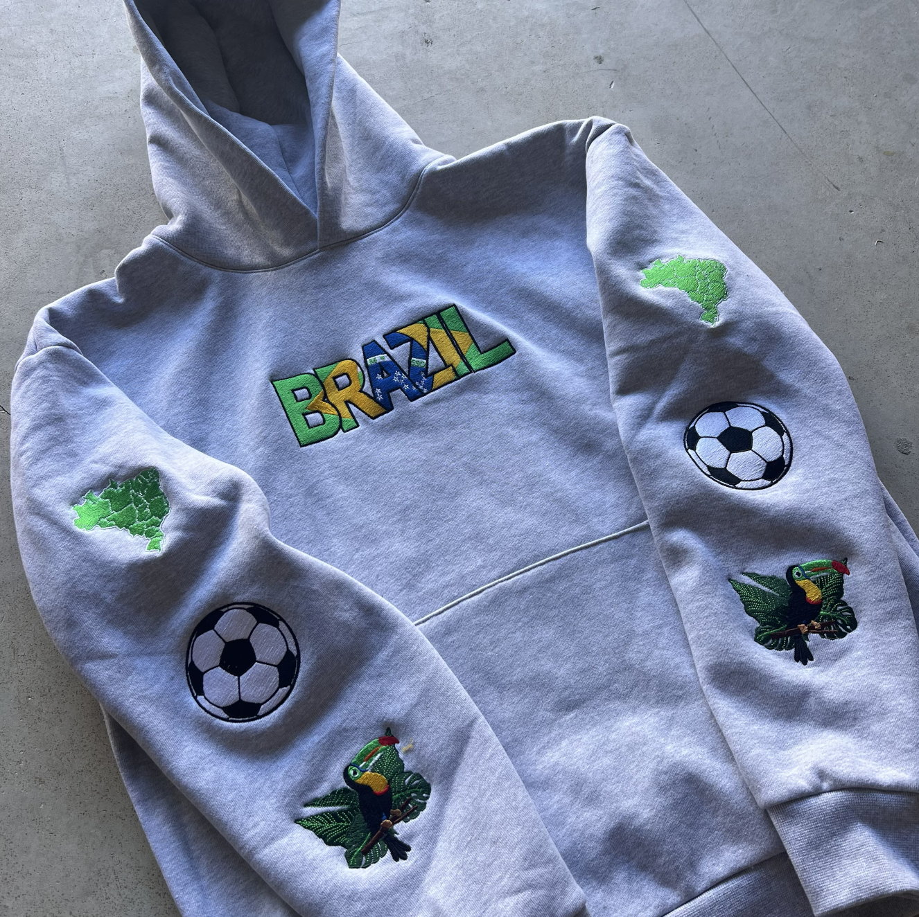 Brazil Inspired Hoodie