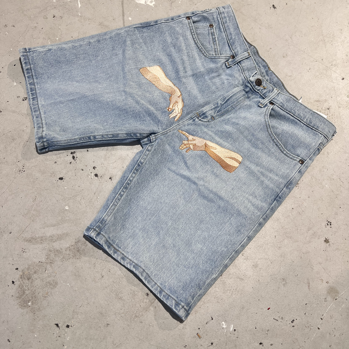 Touch it Denim Jort Short