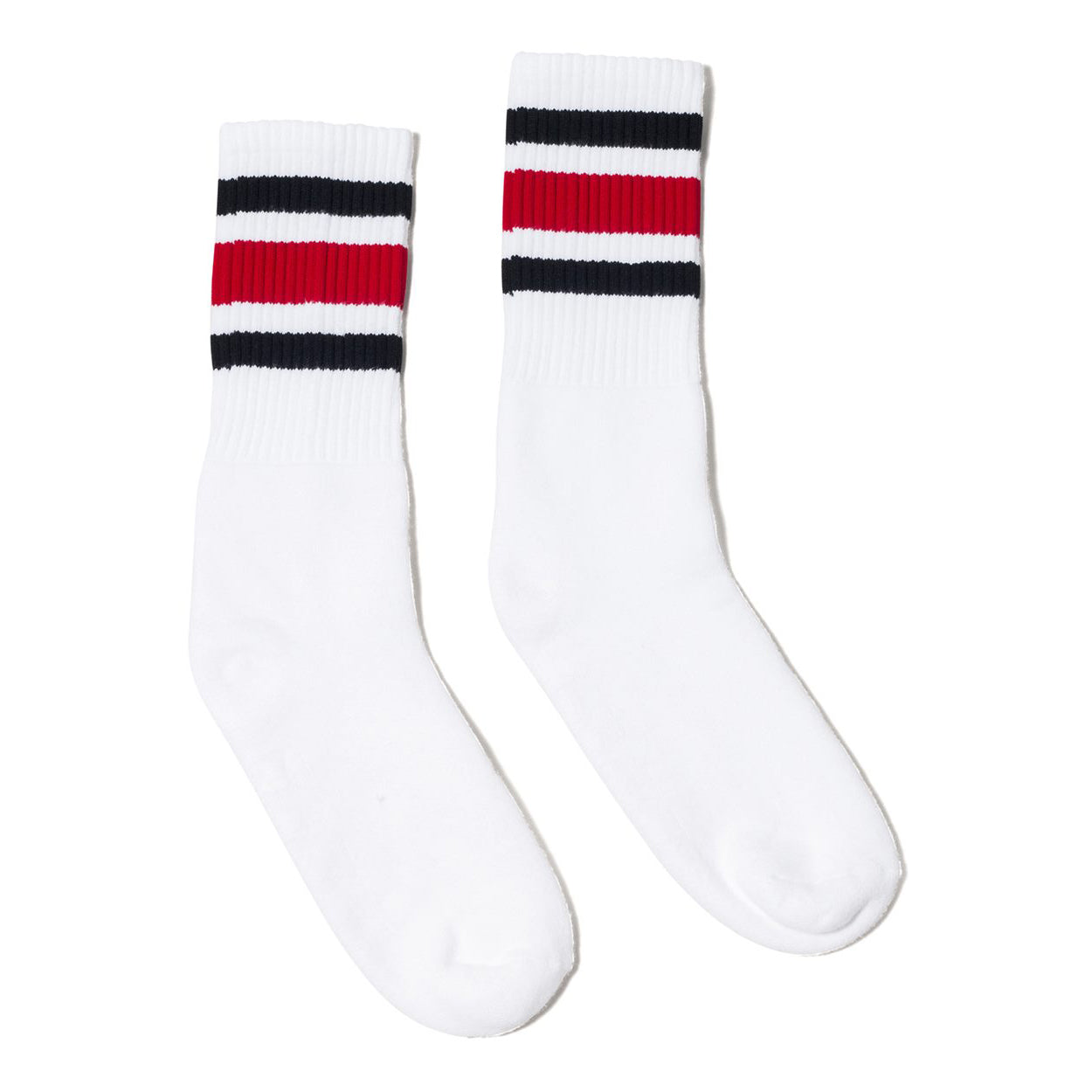 Premium Stripe Crew Sock