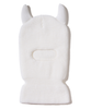 Horns Ski Mask - White