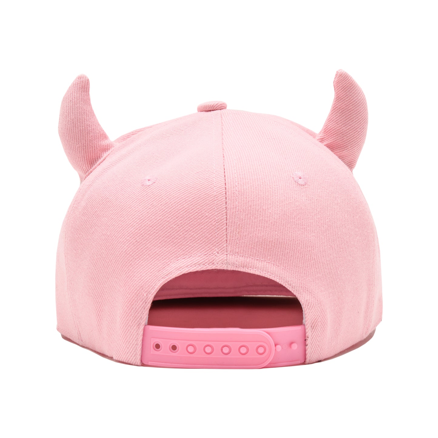 Horns Snapback Hat - Pink