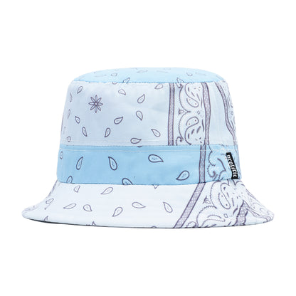 Blue Bandana Bucket Hat