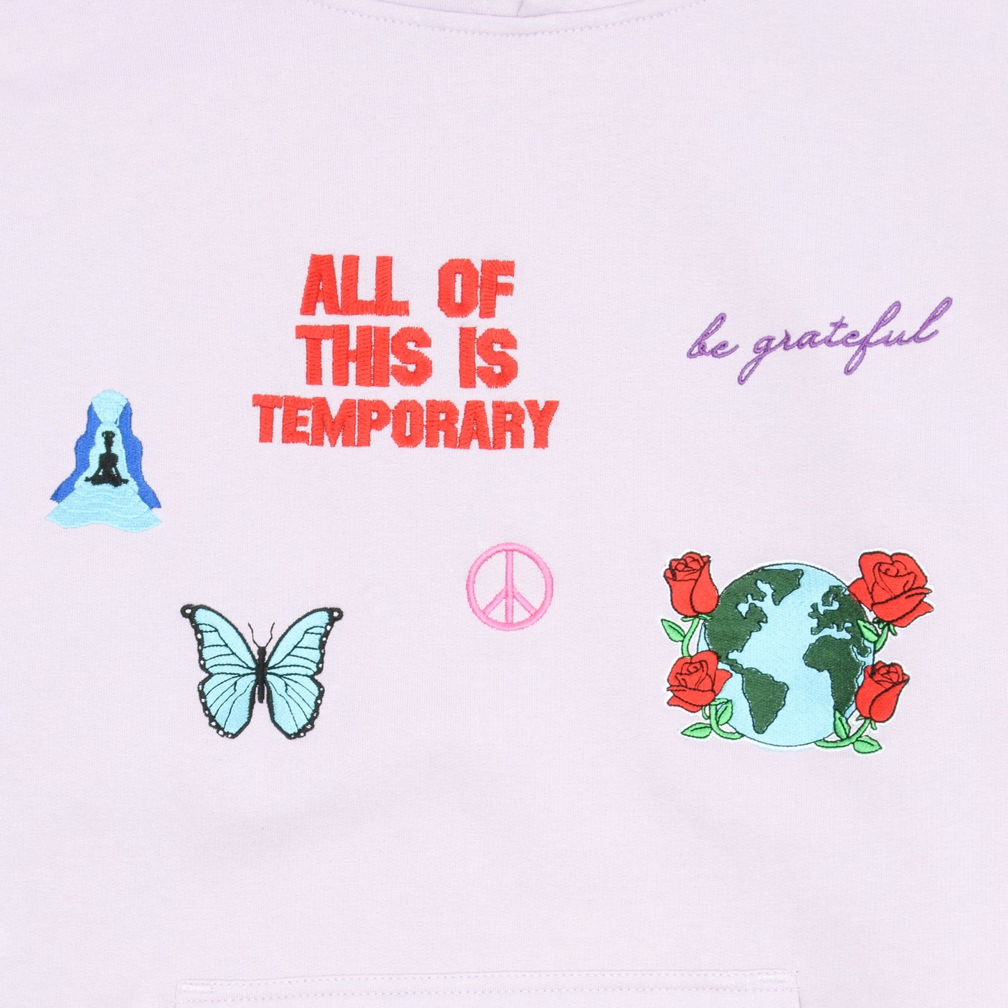 All of This Is Temporary Hoodie - Lavender