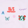 All of This Is Temporary Hoodie - Lavender