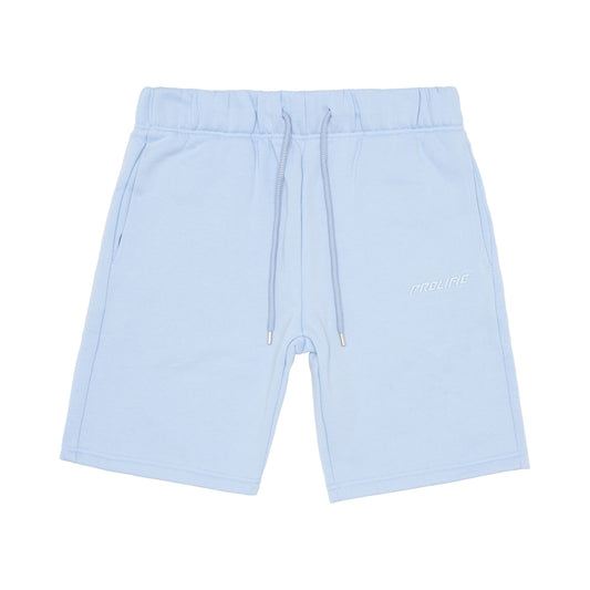 Cotton Sweat Shorts - Light Blue