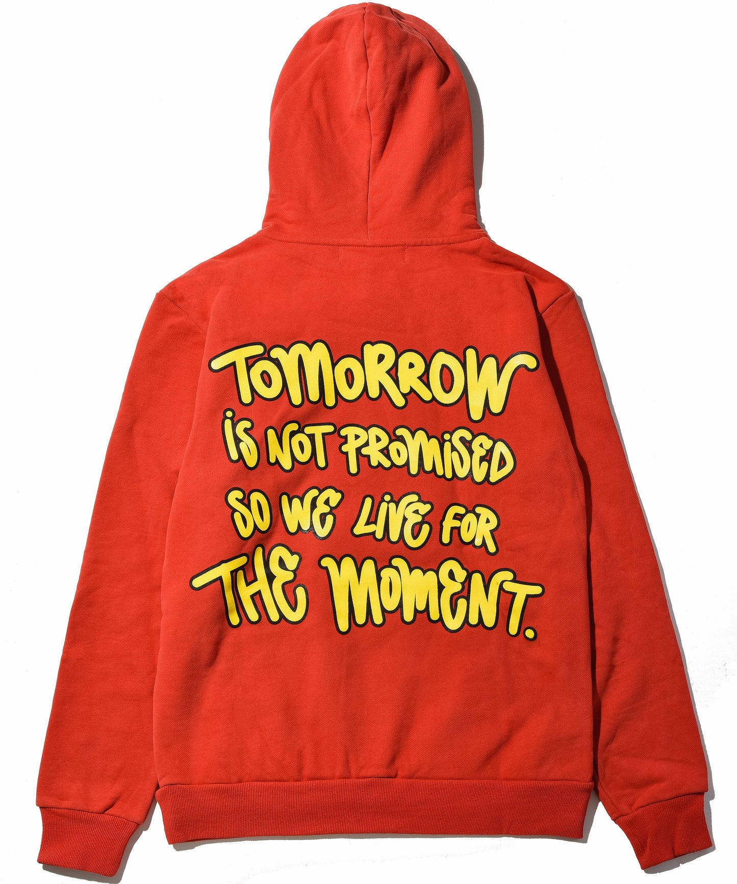 We Live For The Moment Hoodie - Red