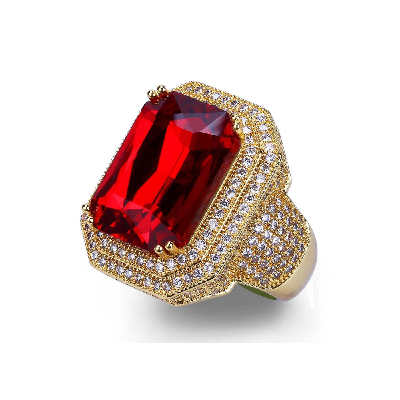 Ruby Ring - Gold