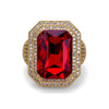 Ruby Ring - Gold