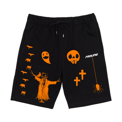 Halloween Cotton Shorts