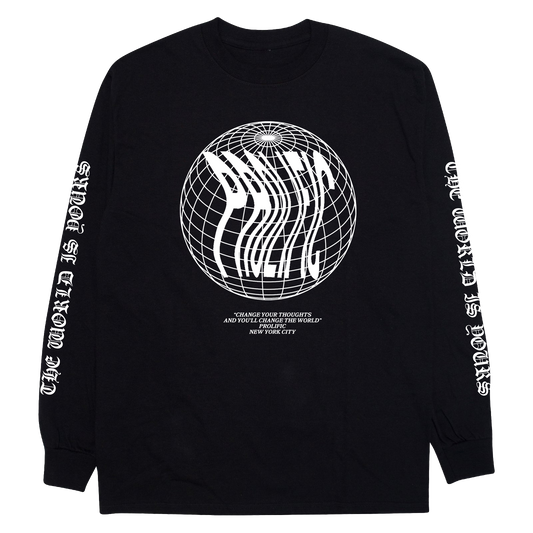 The World is Yours Long Sleeve Tee